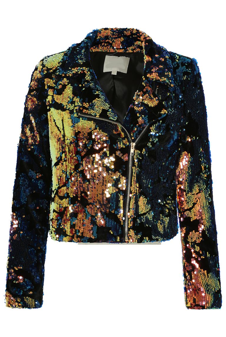 Multi Colour Sequin Jacket – Ev'ry Woman